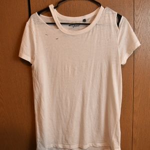 Silvers distressed tshirt